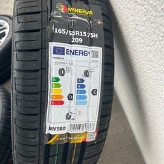 取引中　美品　ホンダ  N-ONE  JG3 JG4  純正 15インチ アルミホイールタイヤ4本セット　165/55R15  の画像