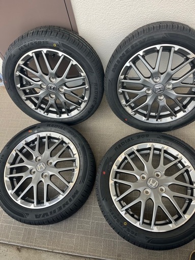 美品ホンダ N-ONE JG3 JG4 純正 15インチ アルミホイールタイヤ4本