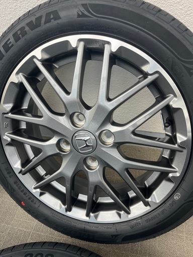 美品ホンダ N-ONE JG3 JG4 純正 15インチ アルミホイールタイヤ4本