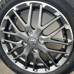 取引中　美品　ホンダ  N-ONE  JG3 JG4  純正 15インチ アルミホイールタイヤ4本セット　165/55R15  の画像