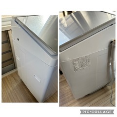 ♦︎⑥SHARP 電気洗濯乾燥機 洗濯機の画像