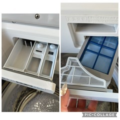 ♦︎⑥SHARP 電気洗濯乾燥機 洗濯機の画像