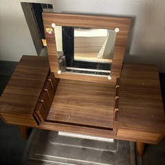 ローテーブル　鏡付き　の画像