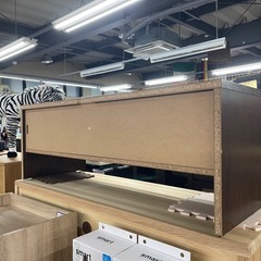 コンセント付き座卓 ブラウン 木製 中古の画像