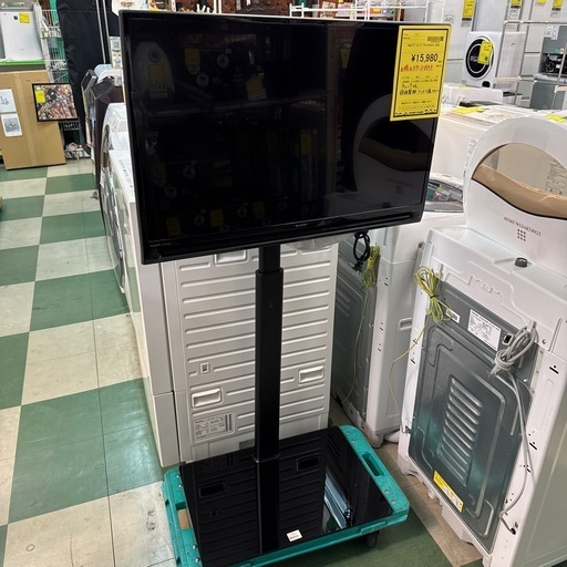 【ジャングルジャングル貝塚店】TV シャープ　2T-C32AC2 2022年製　テレビ　スタンド付き　バラエティ　ドラマ　映画　貝塚　