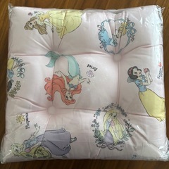 ディズニー　プリンセス　学童クッション　30cm×30cmの画像