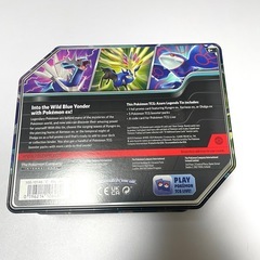 【海外限定】ポケモンカード 空缶 2個セット カイオーガ・ゼルネアスの画像