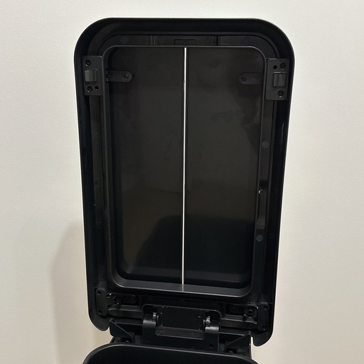 EKO  45L  ゴミ箱　ステンレス　両開き　ペダル式