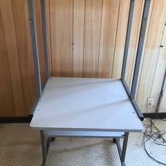 スチールラック　キャスター付きの画像