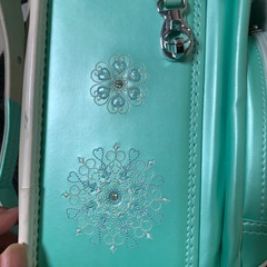 緑のランドセルの画像