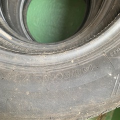 ブリヂストン　サマータイヤ 145/80R/R12 軽四の画像