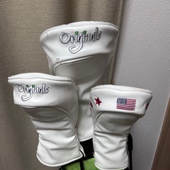 ゴルフ ヘッドカバー　ドライバー　フェアウェイウッド　3点セット　オリジナルズ  USAの画像