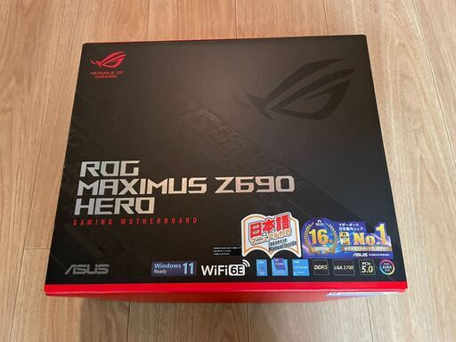 動作確認済み Intel CORE i7 12700K + ROG MAXIMUS Z690 HERO セット
