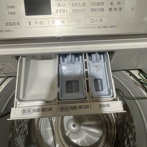 パナソニック　8kg　洗濯機　NA-FA80H7 2019年製　