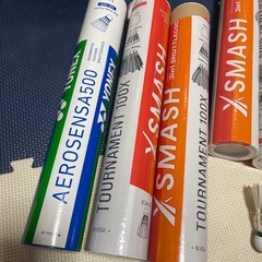 バドミントンラケット・シャトルセットの画像