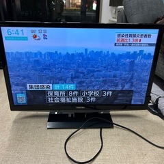 ※取引中　東芝　REGZA  24型　液晶テレビの画像