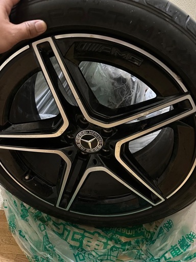 ベンツCSL450 タイヤホイール4本
