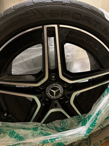 ベンツCSL450 タイヤホイール4本

