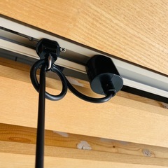 【美品】インダストリアル ペンダントライト 黒×真鍮調 直径22cmの画像