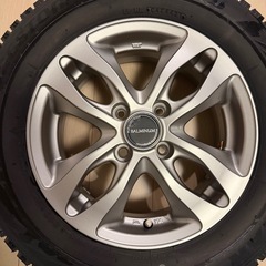 バリ溝　175/70/R14  バルミナ　スタッドレスタイヤホイールセットの画像