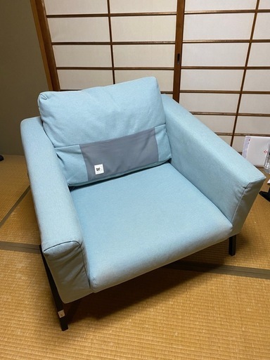 2/14まで IKEA ソファ 一人がけ