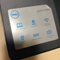 DELL ノートPC 初期化済の画像