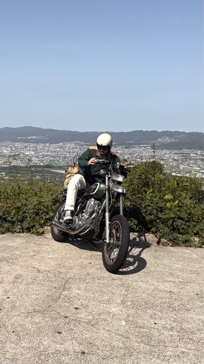 SR400 35周年記念モデル　チョッパー