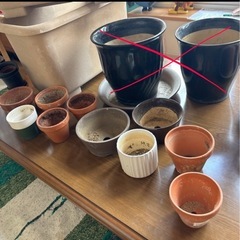 植木鉢差し上げますの画像