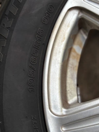 値下げ可能！195/65R15のタイヤとホイール4本セット