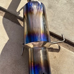 BCNR33 BNR34 アミューズ　R1チタン　マフラーの画像