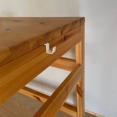 無印良品　パイン材デスクの画像