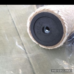 キャットタワー 爪とぎポール 麻縄巻き 3本セットの画像