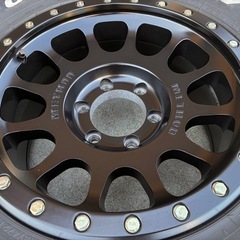 ★美品★メソッドレース　MR305 17×8.5 ±0 オープンカントリーR/T 285/70R17 ホワイトレターの画像