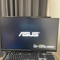 ASUS ゲーミングモニター TUF Gaming VG249QM1A 23.8インチ / 270Hz / Fast IPS/フルHD / 1ms / 99% sRGB/FreeSync Premium / HDMIx2 DisplayPort/国内正規品の画像