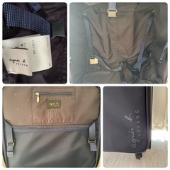 アニエスベー　キャリーケース　スーツケース　　機内持ち込みの画像