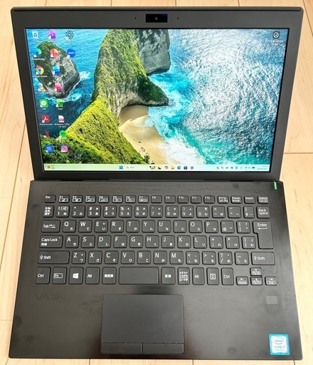 VAIO Corei7 16GB SSD 500GB Office2024 小型　LTEモデム  フルHD Windows11 Office2024