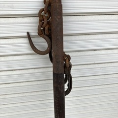  骨董品　古い天秤の画像