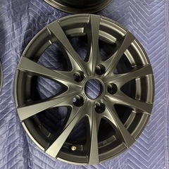 15インチアルミホイール　塗装済みの画像