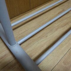 無印良品　スチールハンガーラックの画像