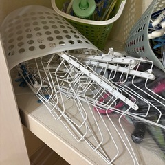 洗濯物用品　ハンガーなどの画像