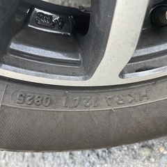 軽貨物タイヤ　アルミホイール　4本の画像