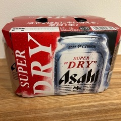 スーパードライ6缶の画像