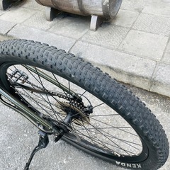 『ＳＡＬＥ　３０％』　ＧＩＡＮＴ　ＴＡＩＬＯＮ　2x9変速　フレーム　アルミ　緑　配達可能の画像