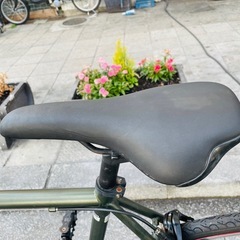 『ＳＡＬＥ　３０％』　ロードバイク　７００ｘ２８ｃ　2x7変速　緑　配達可能の画像