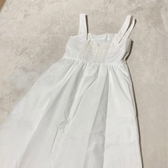 Lily Brown リリーブラウン ホワイト ロングワンピースの画像