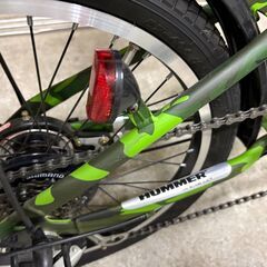 美品 HUMMER FDB206TANK-G ミリタリー グリーン系 限定カラーの画像