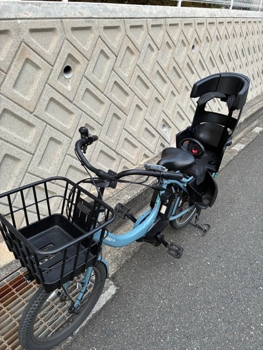 日にち限定　チャイルドシート付き電動アシスト自転車