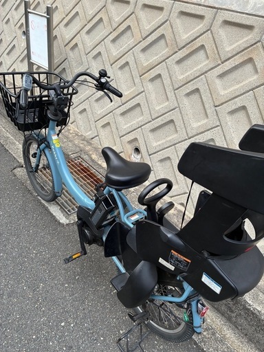 日にち限定　チャイルドシート付き電動アシスト自転車