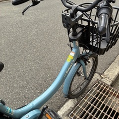 日にち限定　チャイルドシート付き電動アシスト自転車の画像