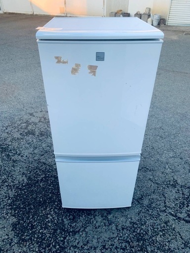 ?SHARP ノンフロン冷凍冷蔵庫  SJ-14E3-KW